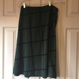 Vintage Olivia Blu plaid skirt